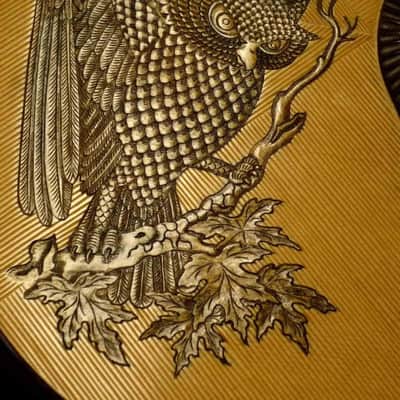 Blueberry Handmade Acoustic Guitar Jumbo Size - Alaskan Spruce and Mahogany - Built to Order image 2