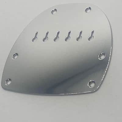Stetsbar Jazzmaster/Jaguar Hardtail Conversion Plate - Increase Break Angle 2023 - Chrome image 2