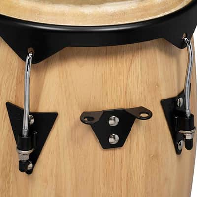 LATIN PERCUSSION LP646NY-AW CITY 10-11 SET OAK NAT BLACK W/DBL STD image 3