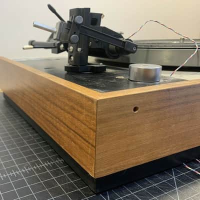 Thorens TD 125 MKII w/ ET Tonearm 2 Air Arm & Airtech Surge Tank Reservoir image 9