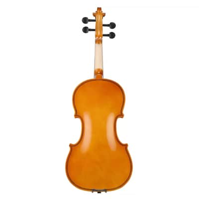 4/4 Full Size Acoustic Violin Set for Beginners – Natural Basswood Violin with Case, Bow, Rosin, Extra Strings, Fingerboard Sticker & Mute – Student Starter Kit for Kids & Adults image 4