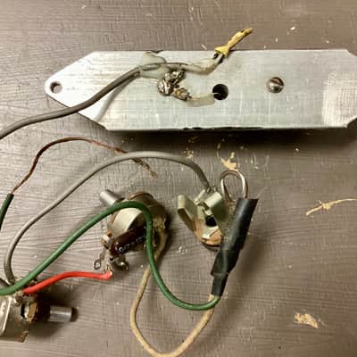 Rickenbacker Bass Bridge pickup 1973 original vintage USA image 5