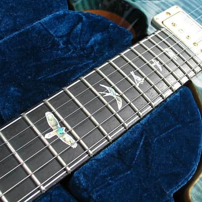 Paul Reed Smith PRS Artist V; Custom 22 Private Stock Package 2011 Blue Crab Blue image 5
