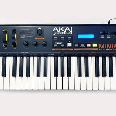 AKAI シンセサイザー MINIAK Akai Miniak virtual analog Synthesizer - Black Price $299 - Victor