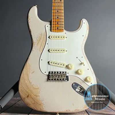 Fender Custom Shop LTD Red Hot Stratocaster, Super Heavy Relic- Aged Dirty White Blonde image 1