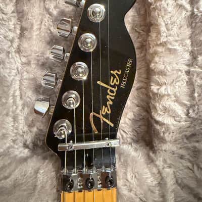 Fender American Ultra Luxe Telecaster Floyd Rose HH 2021 - 2024 - Mystic Black image 4
