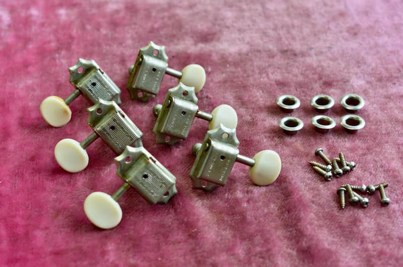 Vintage 1960's Gibson ES-330 Kluson Deluxe Tuners Double Line 1965 J-45 Dove J-50 Epiphone Casino