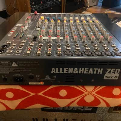 Allen & Heath ZED-12FX 12+2 Channel Mixer with Effects 2011 - Present - Black/Red image 4