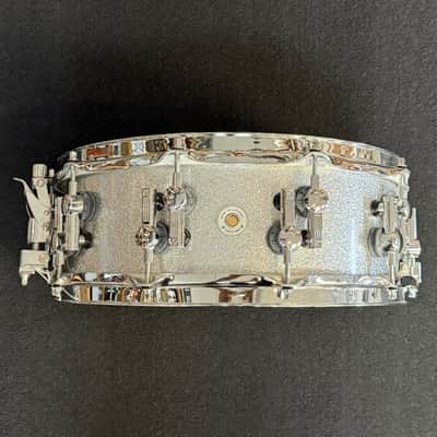 Used Sonor SQ2 14" x 5" Medium Maple Snare Drum in Silver Sparkle Finish image 3