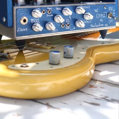Pure Tone Amps the Offset XL Bass Amp Metallic Blue image 4