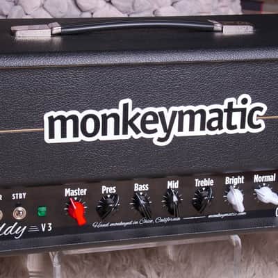 Monkeymatic Fiddy V3 50 watt custom tube head hand build image 4