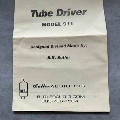 B.K. BUTLER TUBE DRIVER CORNISH MOD image 7