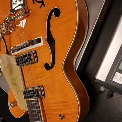 Gretsch G6120T-55 Vintage Select Edition '55 Chet Atkins, Vintage Orange Stain Lacquer image 7