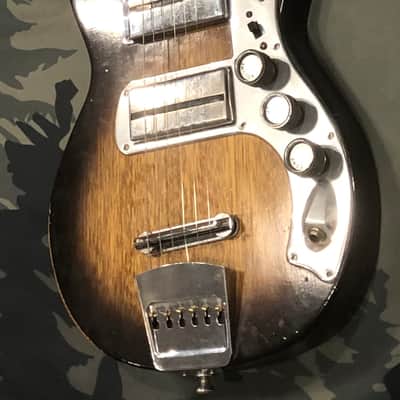 Beltone Solid body 1953 Natural black fade burst image 6