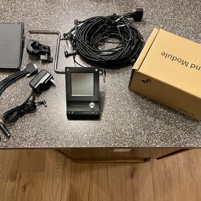 EFNOTE 7X Electronic Drum Module & EFNOTE EFD-H14 14" Electronic Hi-Hat Cymbals image 1
