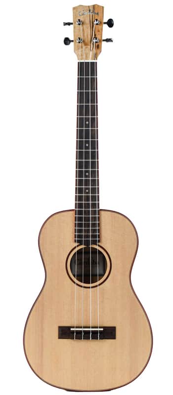 Cordoba 24B Spalted Maple Spruce Baritone Ukulele image 1