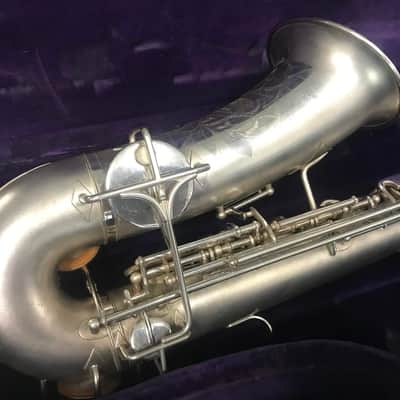 Buescher True-Tone Professional Alto Saxophone 1930 - Silver image 3