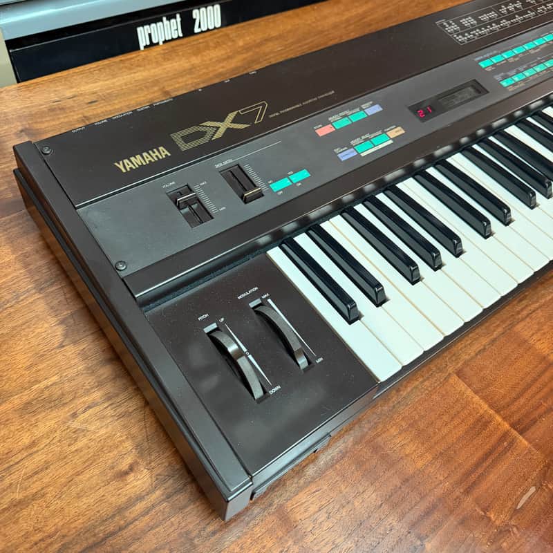 Yamaha DX7 - Serviced, with Music Holder. Case option. image 1