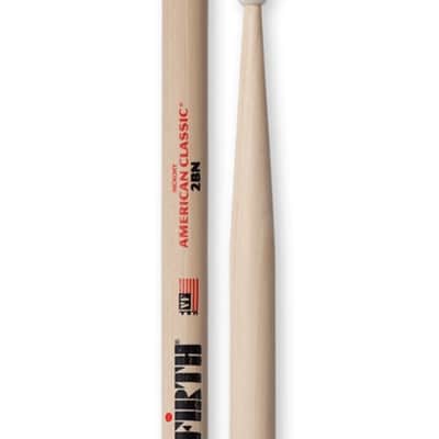 Vic Firth 2B Drum Sticks - nylon image 1