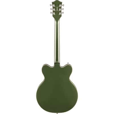 Immagine Gretsch G5622 Electromatic Center Block Double-Cut V-Stoptail Olive Metallic - Semi Acoustic Guitar - 2