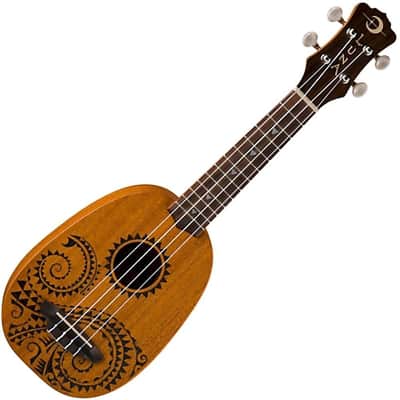 Luna Tattoo Pineapple Soprano Ukulele