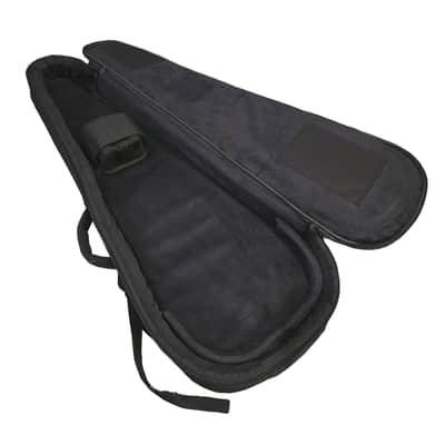 Cumberland Guitars - Embroidered Deluxe Teardrop Electric Guitar Case - Black / Black image 5