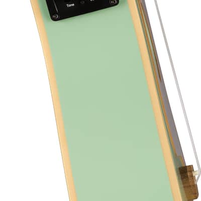 FENDER - Fullerton Strat Uke  Walnut Fingerboard  White Pickguard  Surf Green - 0970523557 image 7