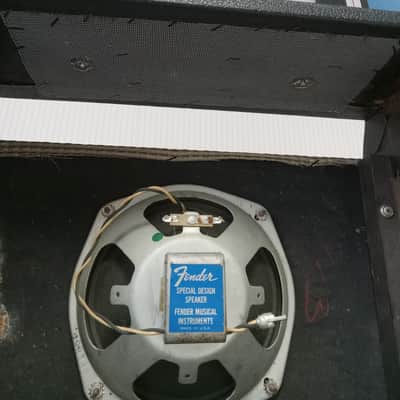 1965 Fender Vibro Champ Amp - Black Face Transitional image 13