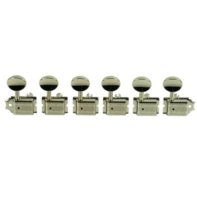 Kluson KD-6B-NMDR 6 In Line Deluxe Series Tuning Machines - Double Line image 1