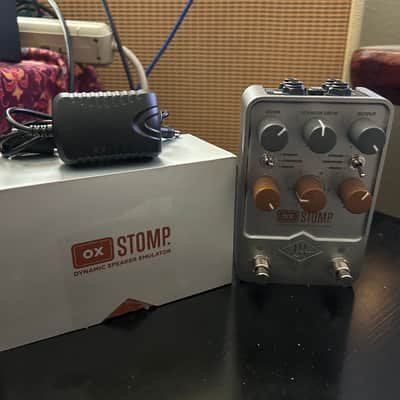 Universal Audio OX Stomp Dynamic Speaker Emulator 2023 - Present - Silver image 11
