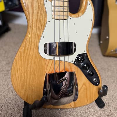 Vintage Fender 70’s Jazz Bass Natural Finish Maple & Pearl Blocks w/ OHSC Trades Welcome! 1973 / 1978 image 6