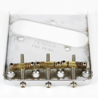 1980s Vintage Fender Telecaster AVRI 1960s Reissue BRIDGE USA American ~RELIC~ w/Original Screws image 6