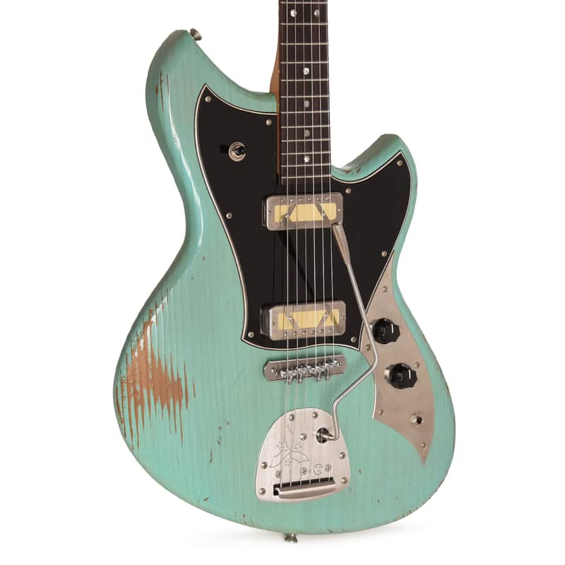 Novo Serus J Foam Mary Kaye Medium Distress w/ Lollar Gold Foil Pickups (Serial #26730) image 1