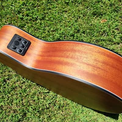 Kepma GA2-232A Acoustic Electric Guitar - Natural Finish - Super Clean w/ Case and Accessories image 5