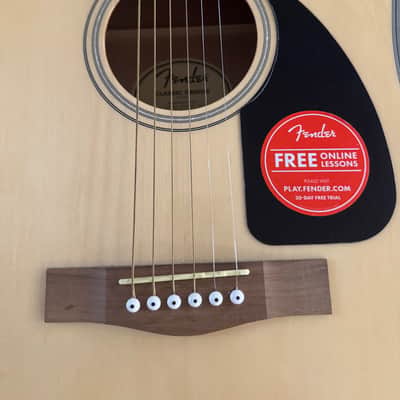 Fender CD-60 Classic Design Series Dreadnought Acoustic Guitar – Natural image 5