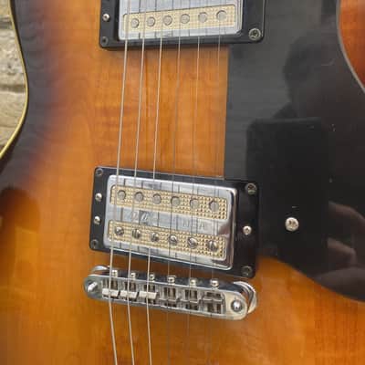 DeArmond by Guild M75 Bluesbird 1998 - Antique Sunburst image 4