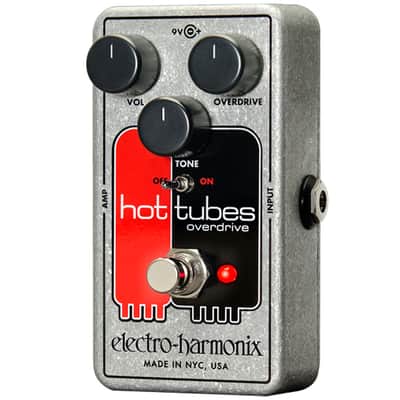 Electro-Harmonix Hot Tubes Nano Overdrive 2013 - Present - Red / Black / Gray image 2