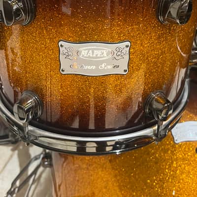 Mapex Saturn III Limited Edition Yellow Ocher Sparkle Burst image 9