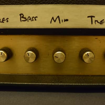 Marshall JMP 50 Watt 1978 Celebrity ARTIST owned Dan Hawkins of The Darkness Recording  Guitar Amp image 12