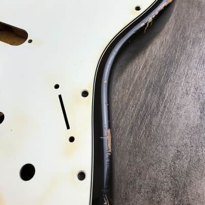 Made to Order - FRANCHIN Mercury guitar body JOHN FRUSCIANTE REPLICA Relic Aged 3-Color Sunburst 100% Nitro Lacquer Alder Stratocaster-Strat-S-Style Made in Italy image 8