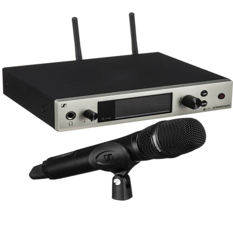 Sennheiser EW 500 G4-935 Handheld Wireless Microphone System with MMD 935 Capsule (GW1-Band: 558-608 MHz) 2010s - Black image 1