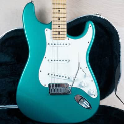 Fender 40th Anniversary American Standard Stratocaster USA 1993 Caribbean Mist Custom Shop PUs w/ OHSC