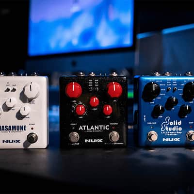 NUX Atlantic Delay and Reverb Pedal | Versatile Reverbs and Emmulation of Sounds from the 60's to Modern imagen 4