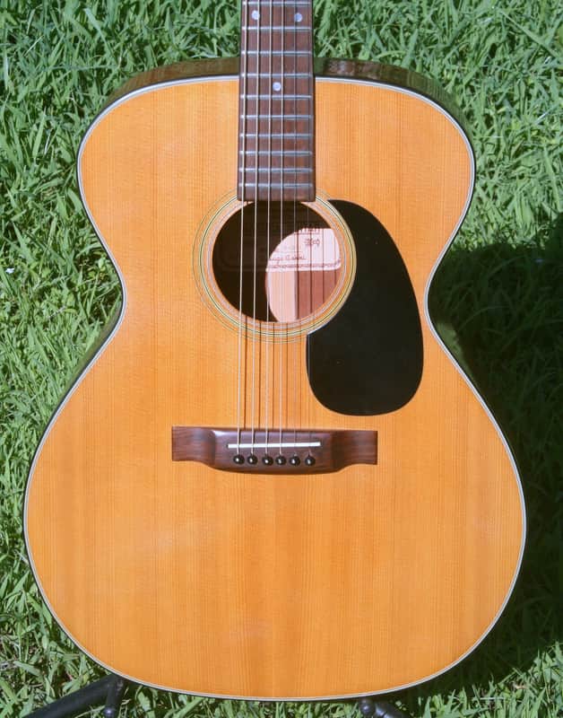 1972 Kasuga F311 (F-15) OOO size Guitar- Natural image 1
