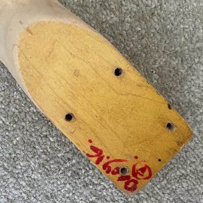 Maple Wood Electric Guitar Neck, Rosewood Fingerboard, Defected Truss Rod image 8