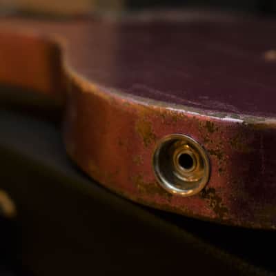 American Fender Telecaster Custom Heavy Relic Pink Gold Sparkle Colorshift! image 8