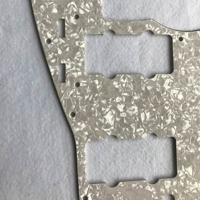 For US Jazzmaster Guitar Pickguard , 4 Ply Ivory White Pearl image 4