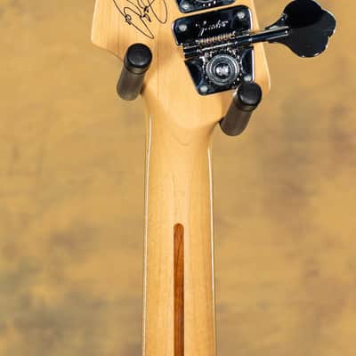 2008 Fender Geddy Lee J Bass Black Made in Japan image 6