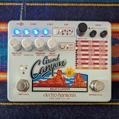 Electro-Harmonix Grand Canyon Delay and Looper 2018 - Present - White image 1