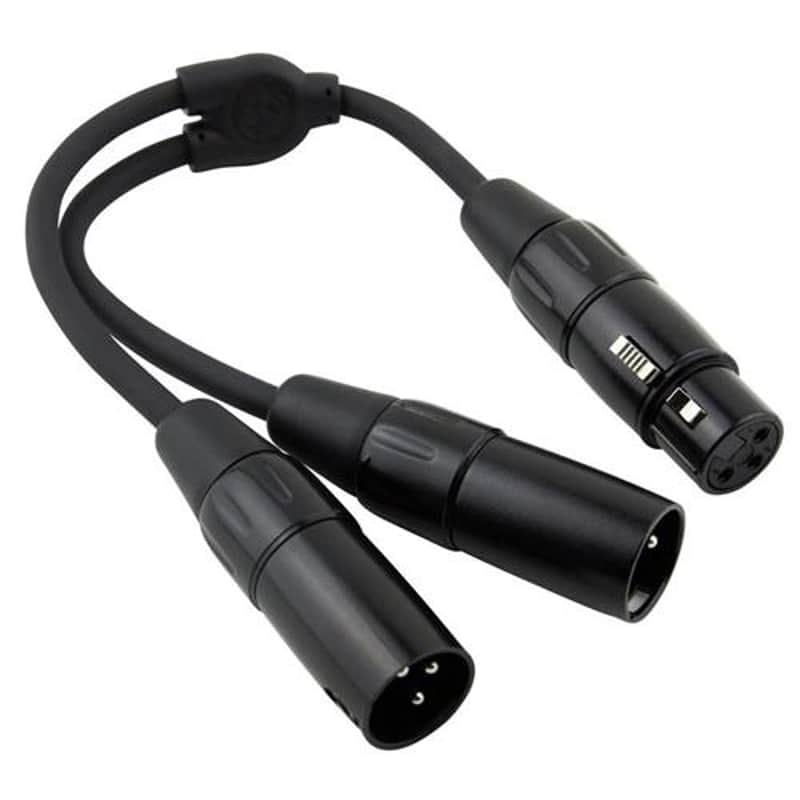 Pig Hog 6 XLR Female to Dual XLR Male Y Cable image 1